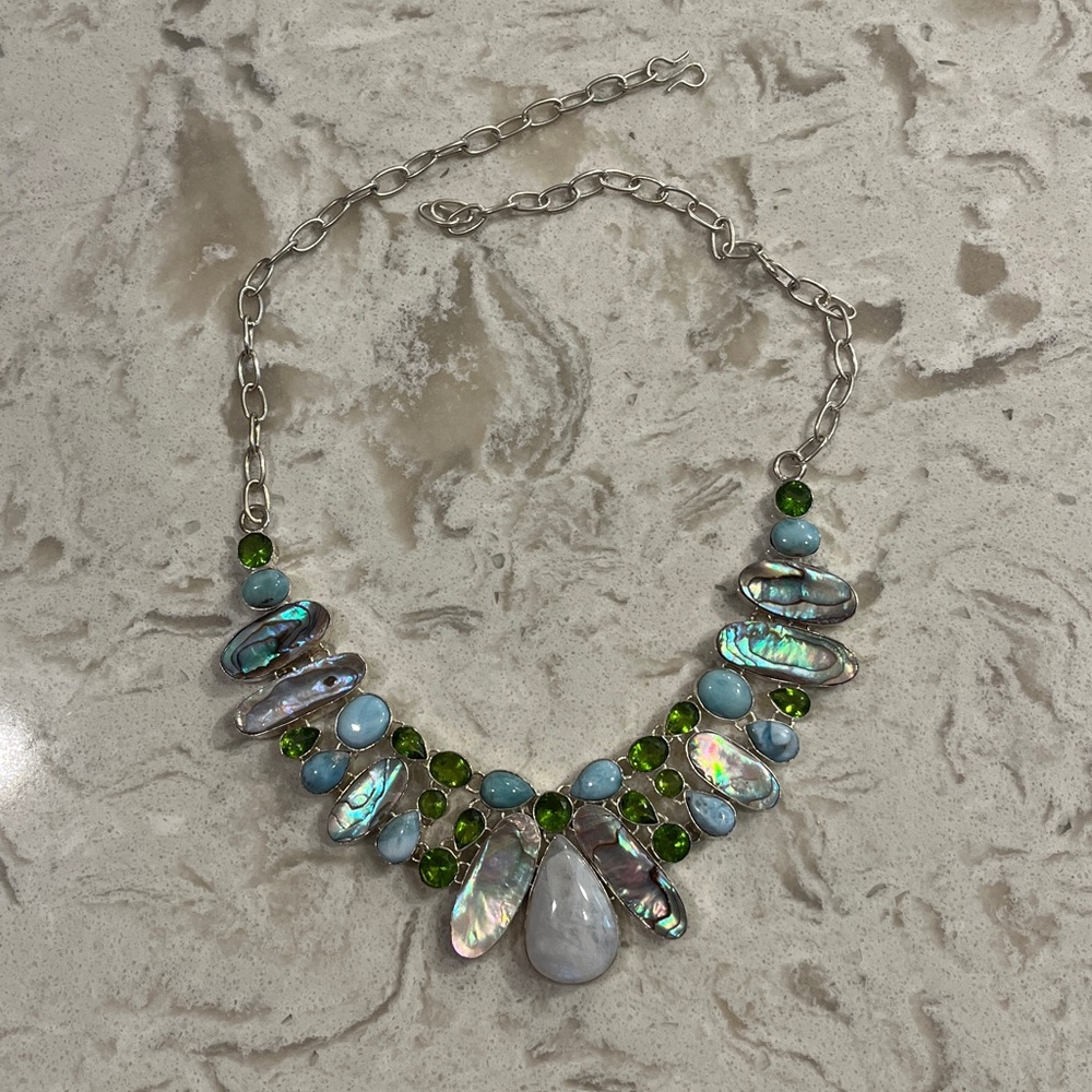 Multi-gemstone Necklace